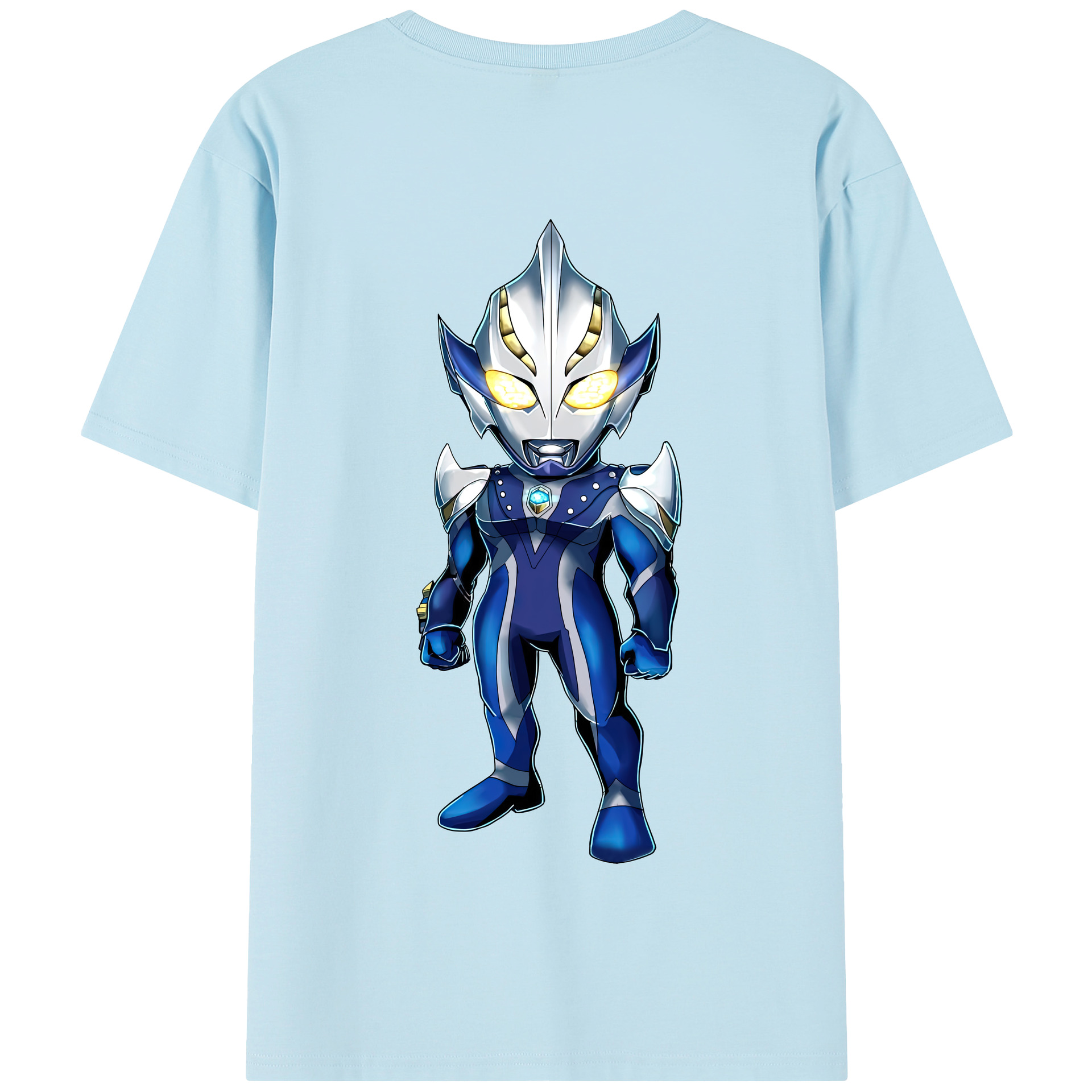 （画像用） ウルトラマン Ultraman 綿100％半袖Tシャツ（背面プリント）